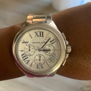 Michael Kors silver watch